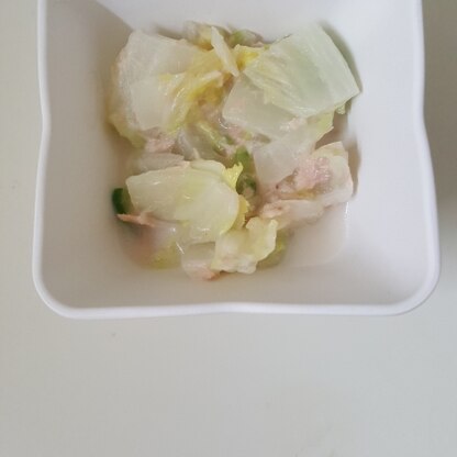 ツナはキャベツが定番だと思っていましたが、白菜もすごく合います！